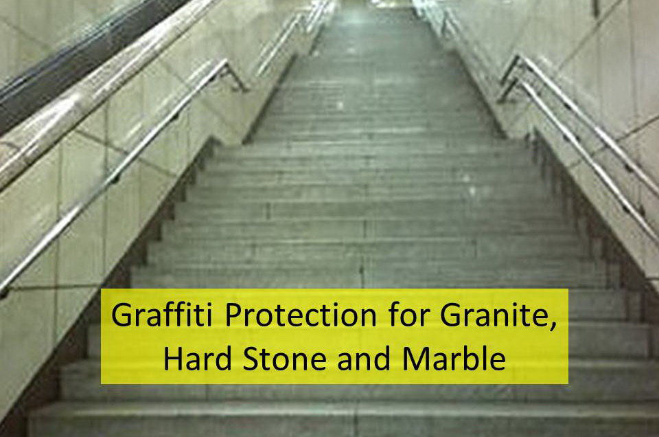 Graffiti Protection for granite & marble